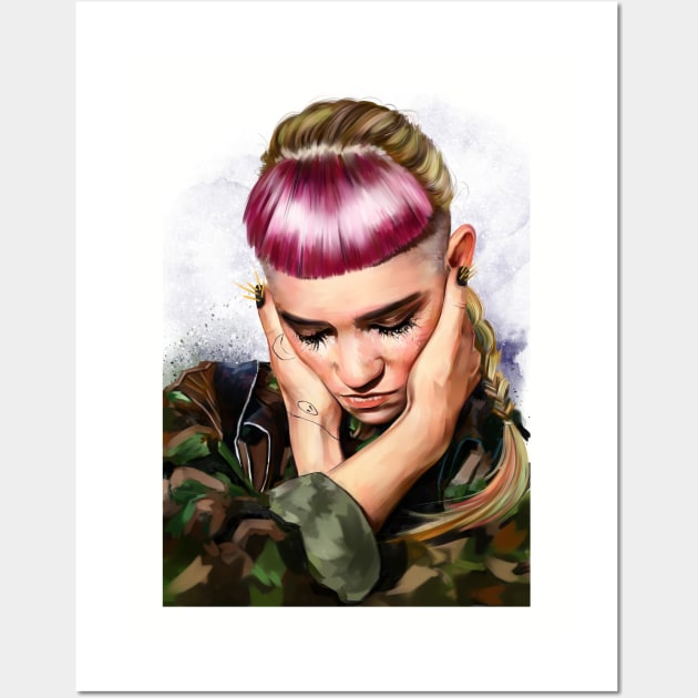 Grimes Wall Art by dmitryb1